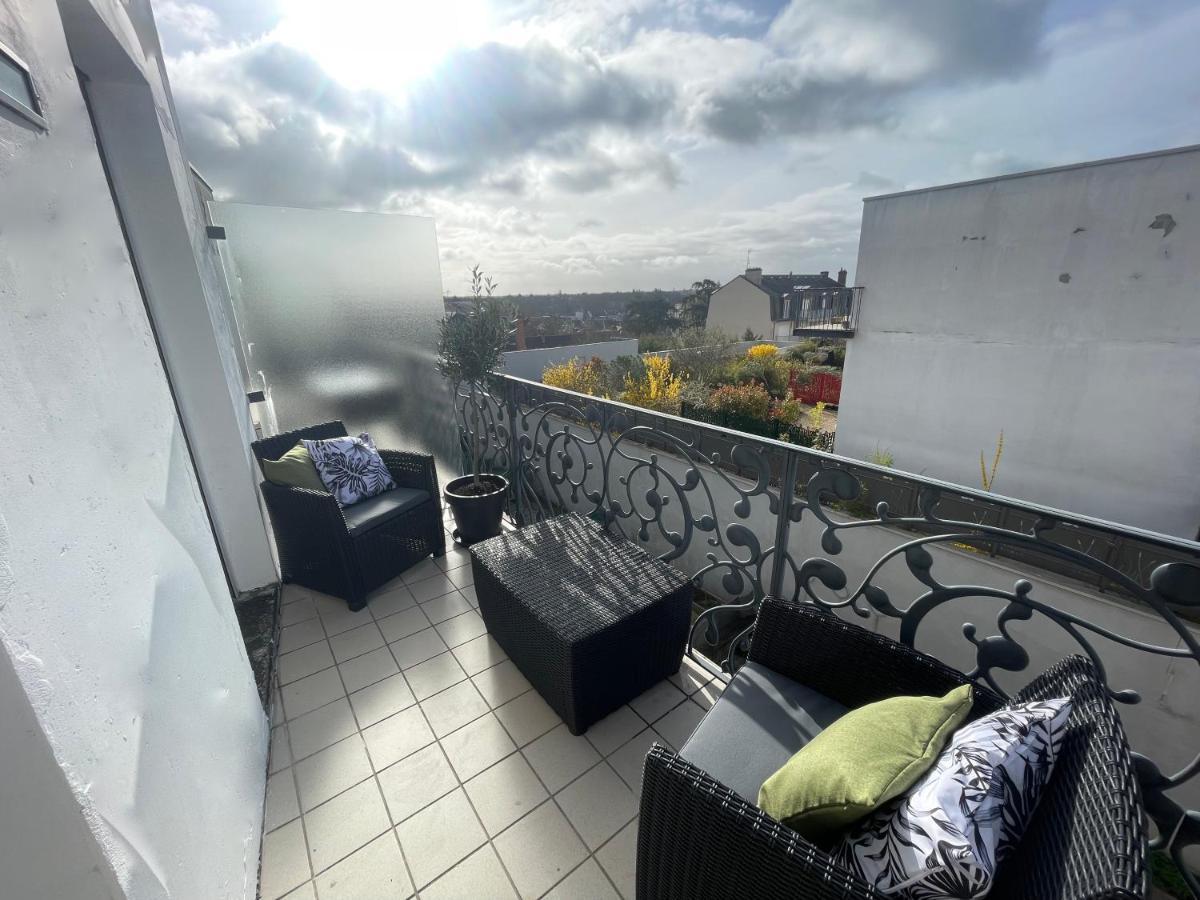 Alp Chartres - Grand Studio Avec Terrasse Et Parking Экстерьер фото